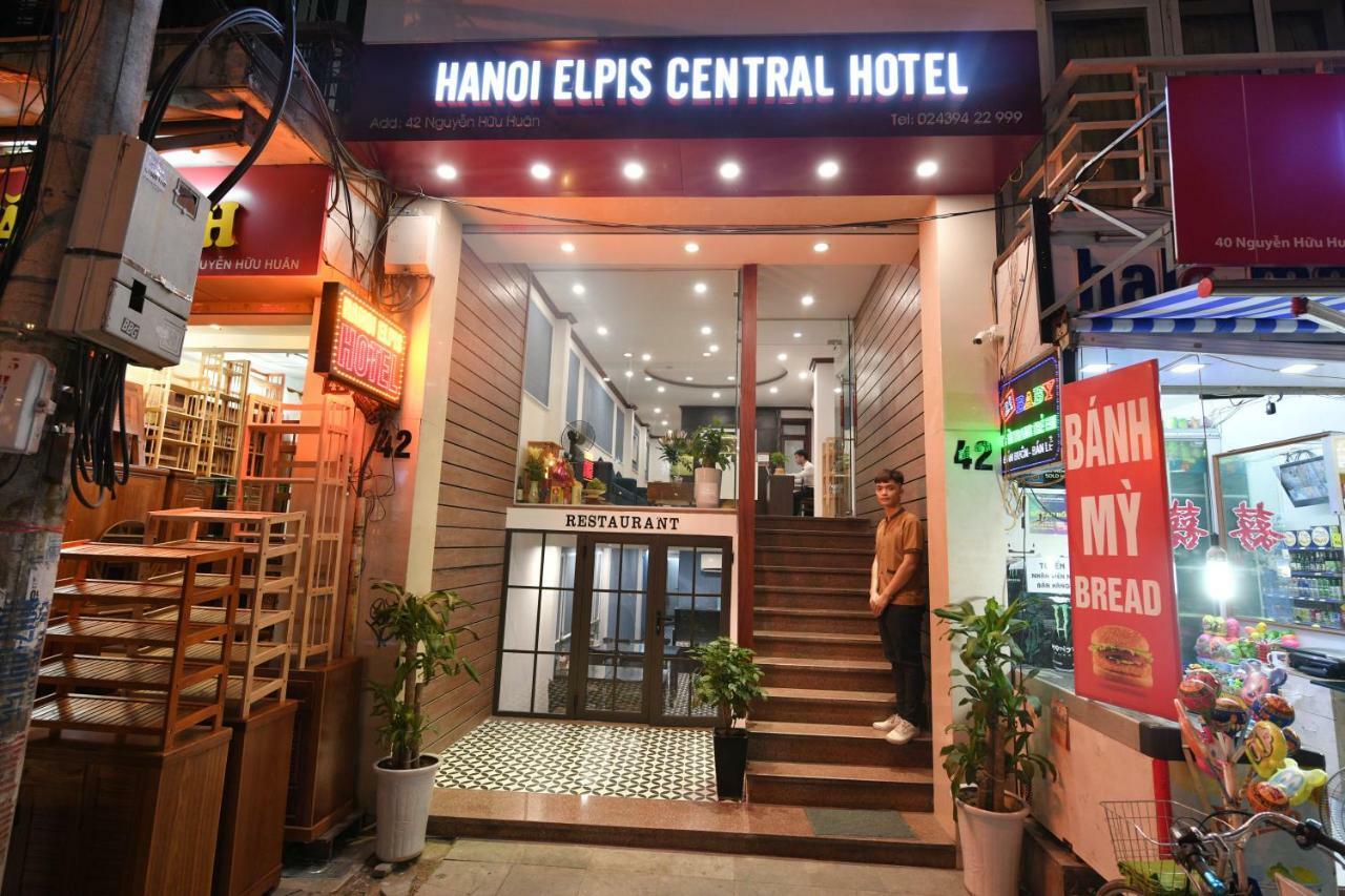 Hanoi Elpis Central Hotel Exteriör bild
